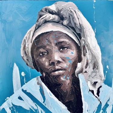 Original Abstract Portrait Paintings by olawuyi oluwole