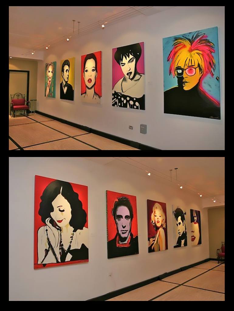 Original Pop Art Pop Culture/Celebrity Painting by Sarah O'Connor