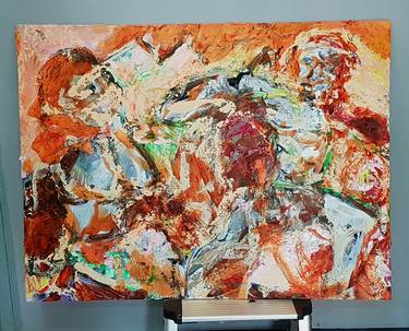 Print of Abstract Expressionism Abstract Paintings by Sami Rinne