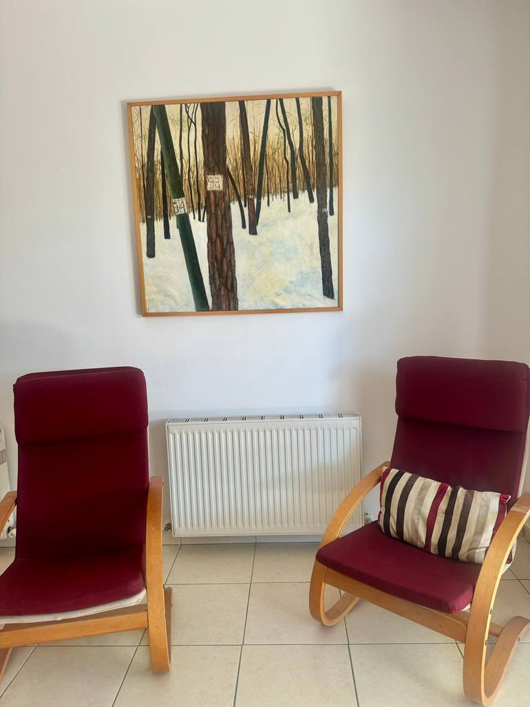 Original Impressionism Landscape Painting by Sophia Hadjipapa