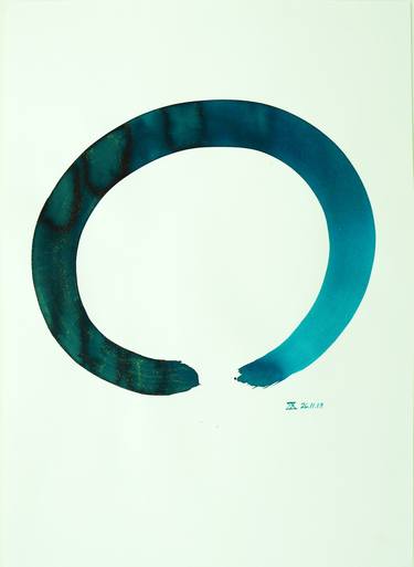 Original Abstract Calligraphy Drawings by Sophia Hadjipapa-Gee