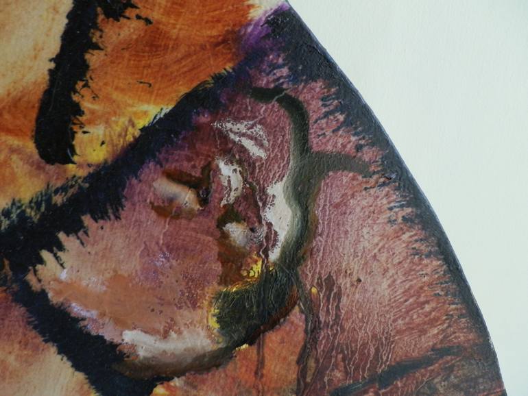 Original Abstract Expressionism Religion Painting by Tarun Cherian