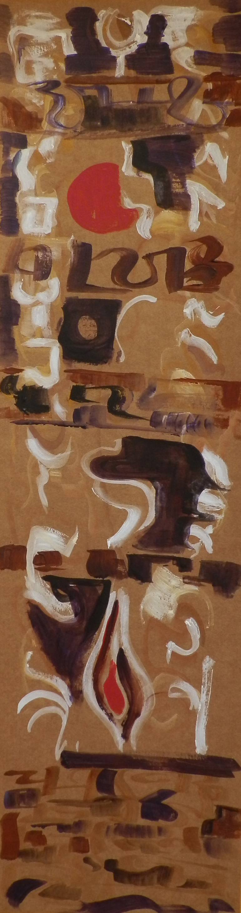 Original Abstract Expressionism Religious Paintings by Tarun Cherian