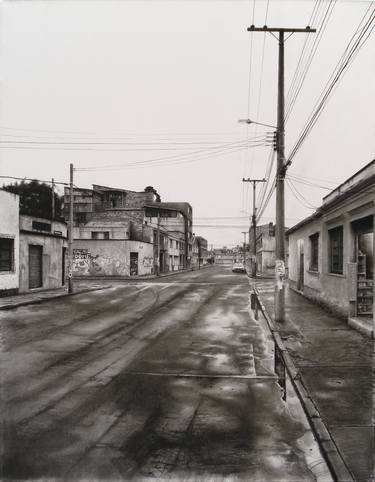 Print of Realism Landscape Drawings by Ivan Rickenmann