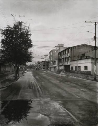 Print of Realism Landscape Drawings by Ivan Rickenmann