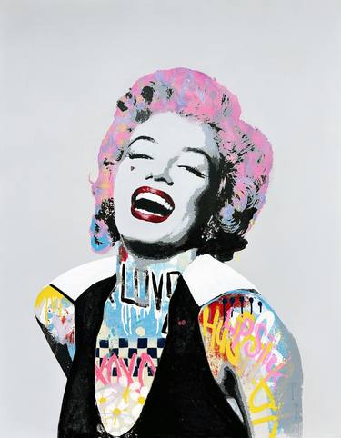 Original Pop Art Pop Culture/Celebrity Paintings by bollee patino