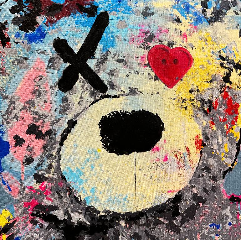 Original Street Art Graffiti Painting by Bollee Patino