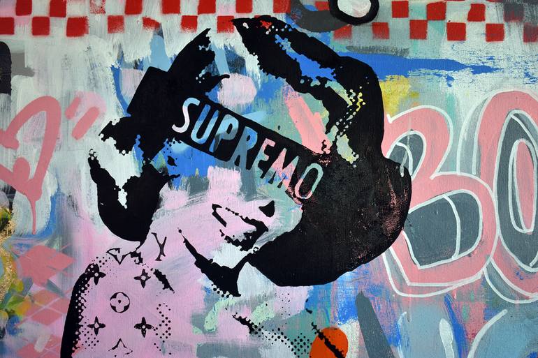 Original Pop Art Pop Culture/Celebrity Painting by bollee patino