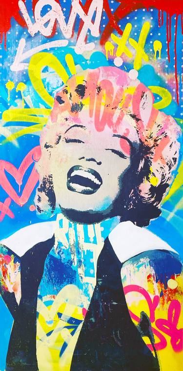 Original Pop Art Pop Culture/Celebrity Paintings by bollee patino
