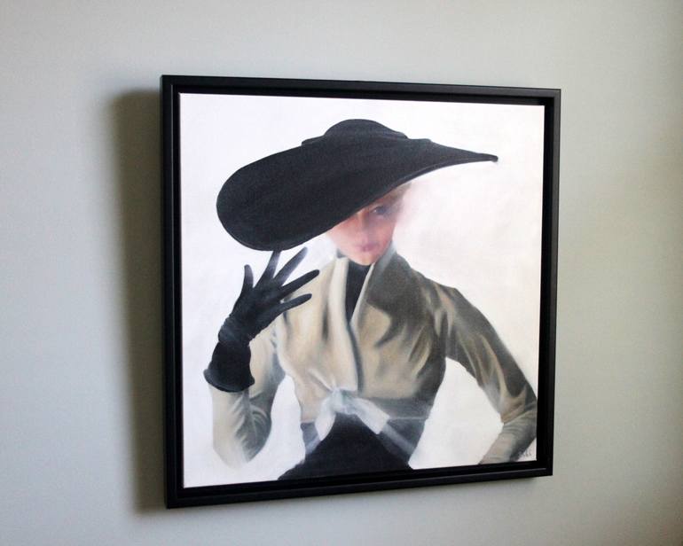 Original Figurative Fashion Painting by Barbara Walsh