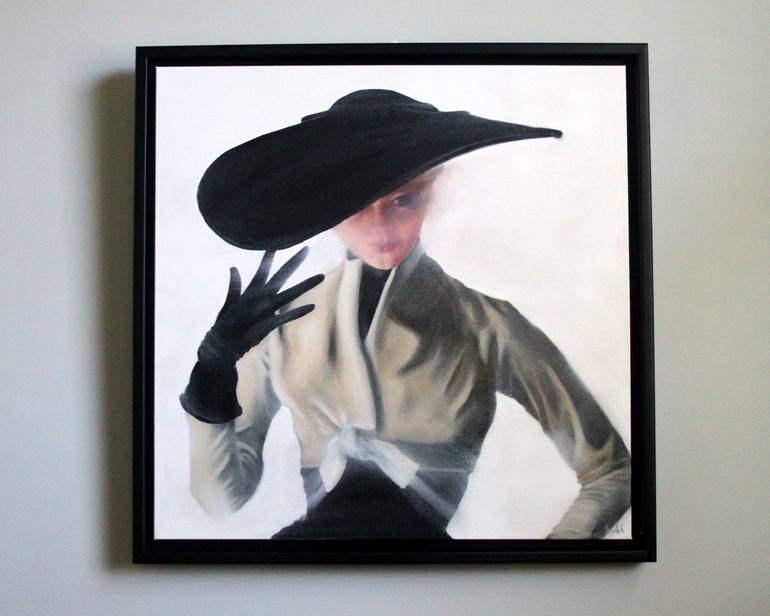 Original Figurative Fashion Painting by Barbara Walsh