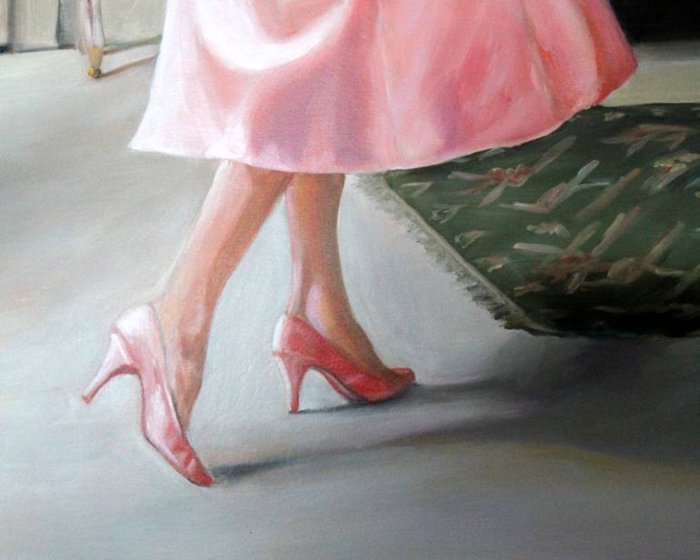 Original Figurative Women Painting by Barbara Walsh