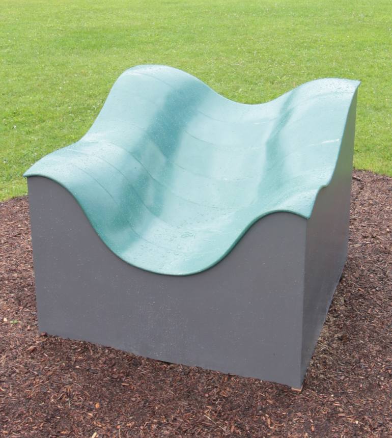 Original Abstract Landscape Sculpture by Rob Licht