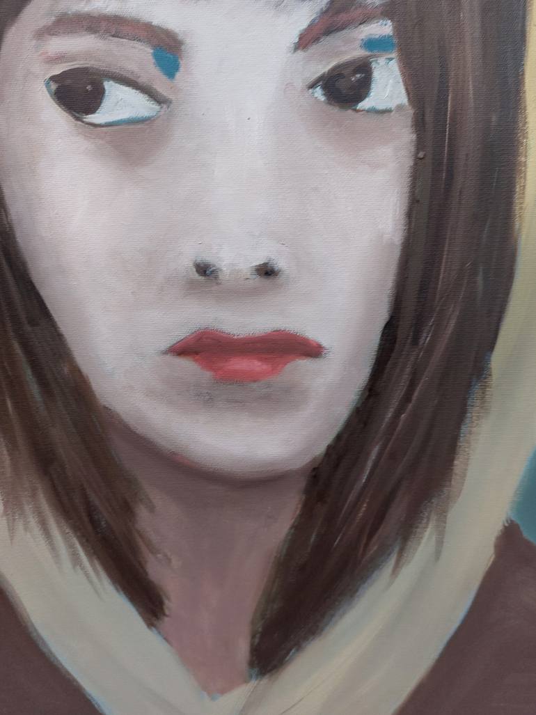 Original Contemporary Women Painting by Lennart  Schou