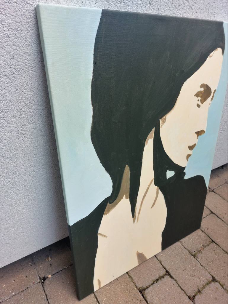 Original Contemporary Women Painting by Lennart  Schou