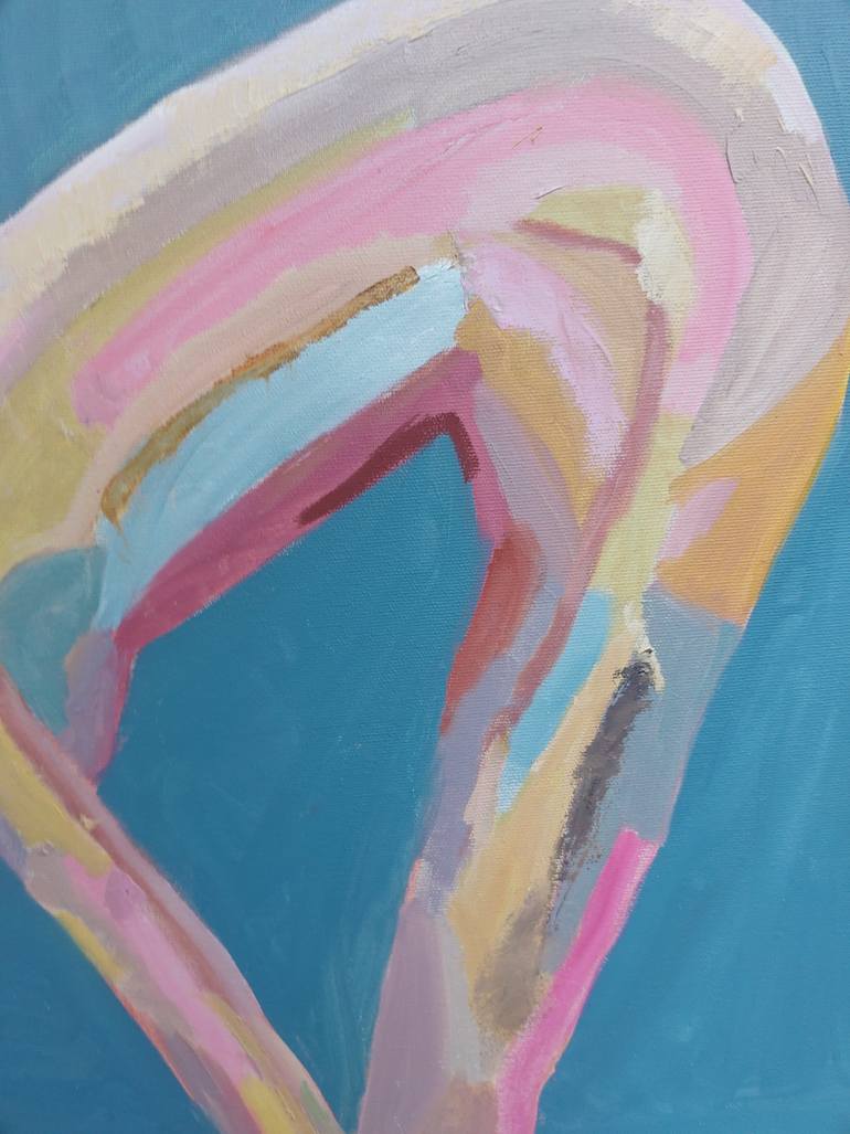 Original Abstract Expressionism Body Painting by Lennart  Schou