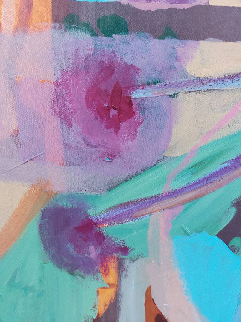 Original Abstract Expressionism Home Painting by Lennart  Schou