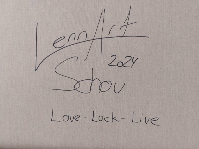 Original Expressionism People Painting by Lennart  Schou