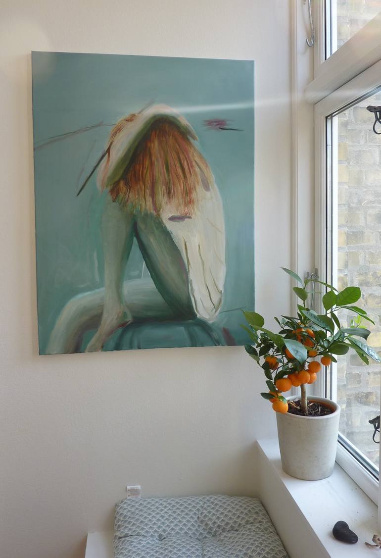 Original Figurative Women Painting by Lennart  Schou