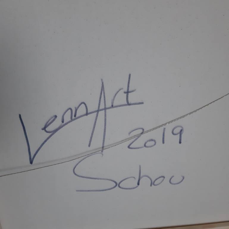 Original Abstract Expressionism Nature Painting by Lennart  Schou