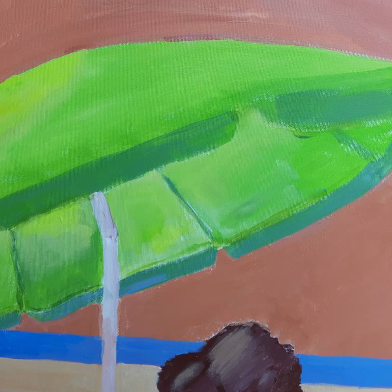 Original Abstract Expressionism Women Painting by Lennart  Schou