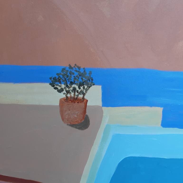 Original Abstract Expressionism Women Painting by Lennart  Schou