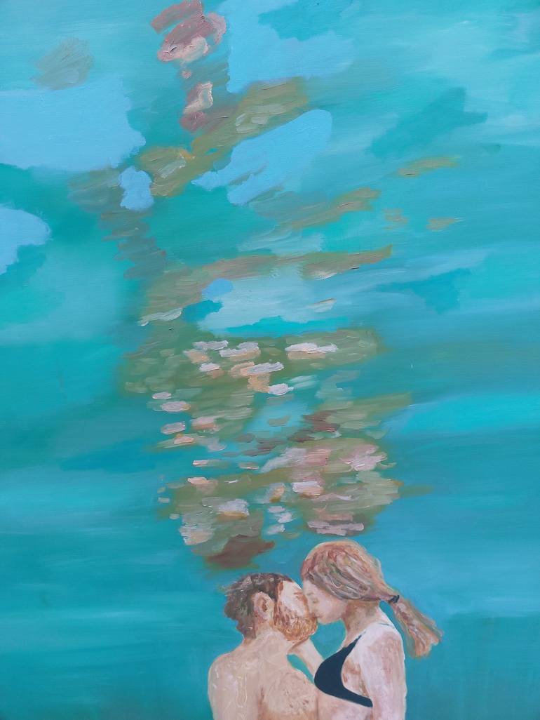 Original Water Painting by Lennart  Schou