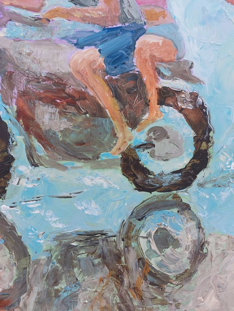 Original Abstract Expressionism Other Painting by Lennart  Schou