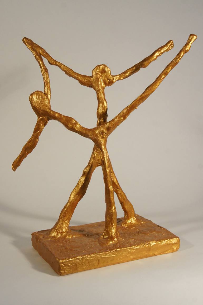Original Sports Sculpture by Erwin Bruegger