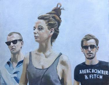 Original Figurative People Painting by Scott Paterson