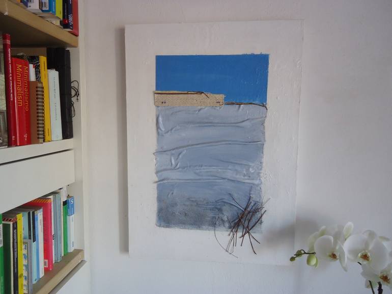Original Abstract Landscape Painting by Rita Scarpelli