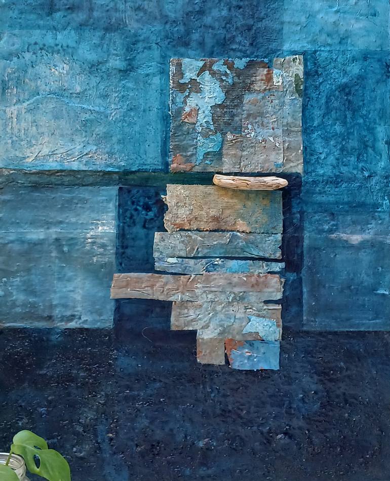 Original Abstract Painting by Rita Scarpelli