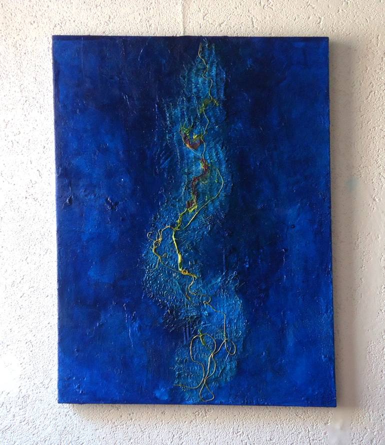 Original Minimalism Abstract Painting by Rita Scarpelli