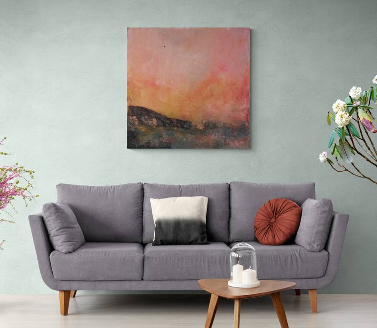 Original Minimalism Abstract Painting by Rita Scarpelli