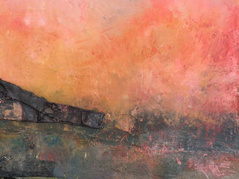 Original Minimalism Abstract Painting by Rita Scarpelli