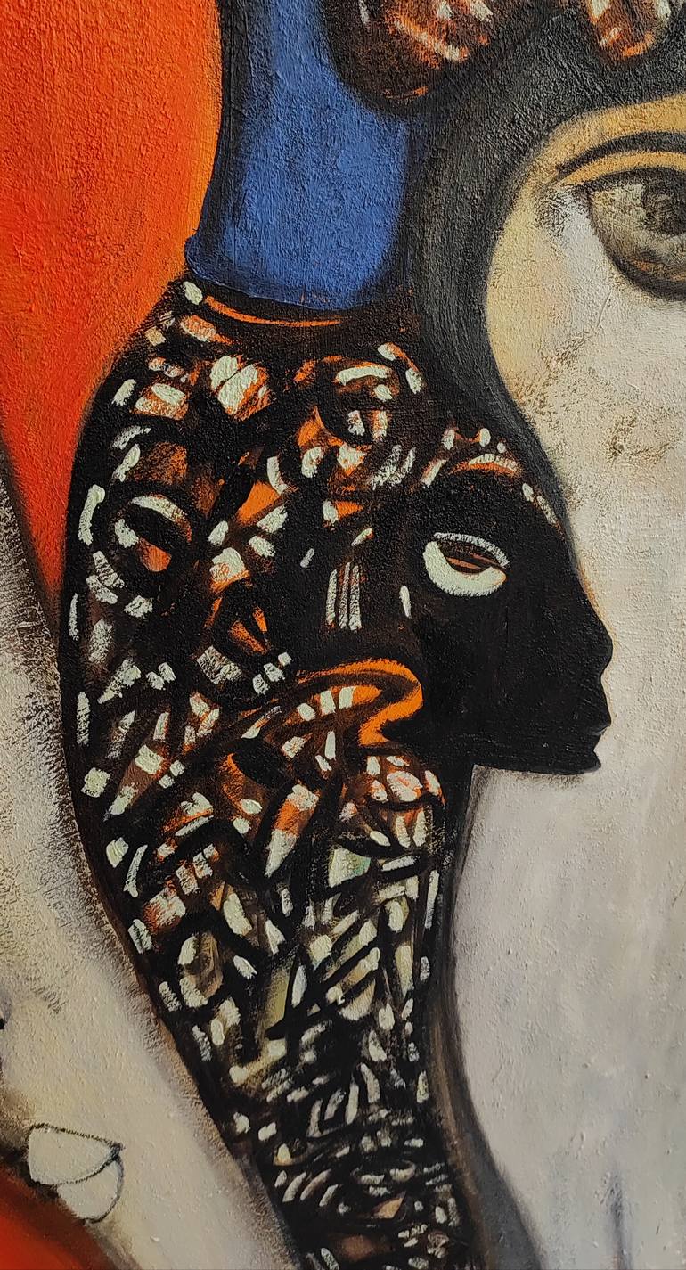 Original Contemporary Fantasy Painting by Anna Soghomonyan