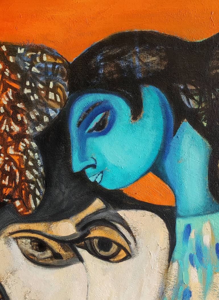 Original Contemporary Fantasy Painting by Anna Soghomonyan