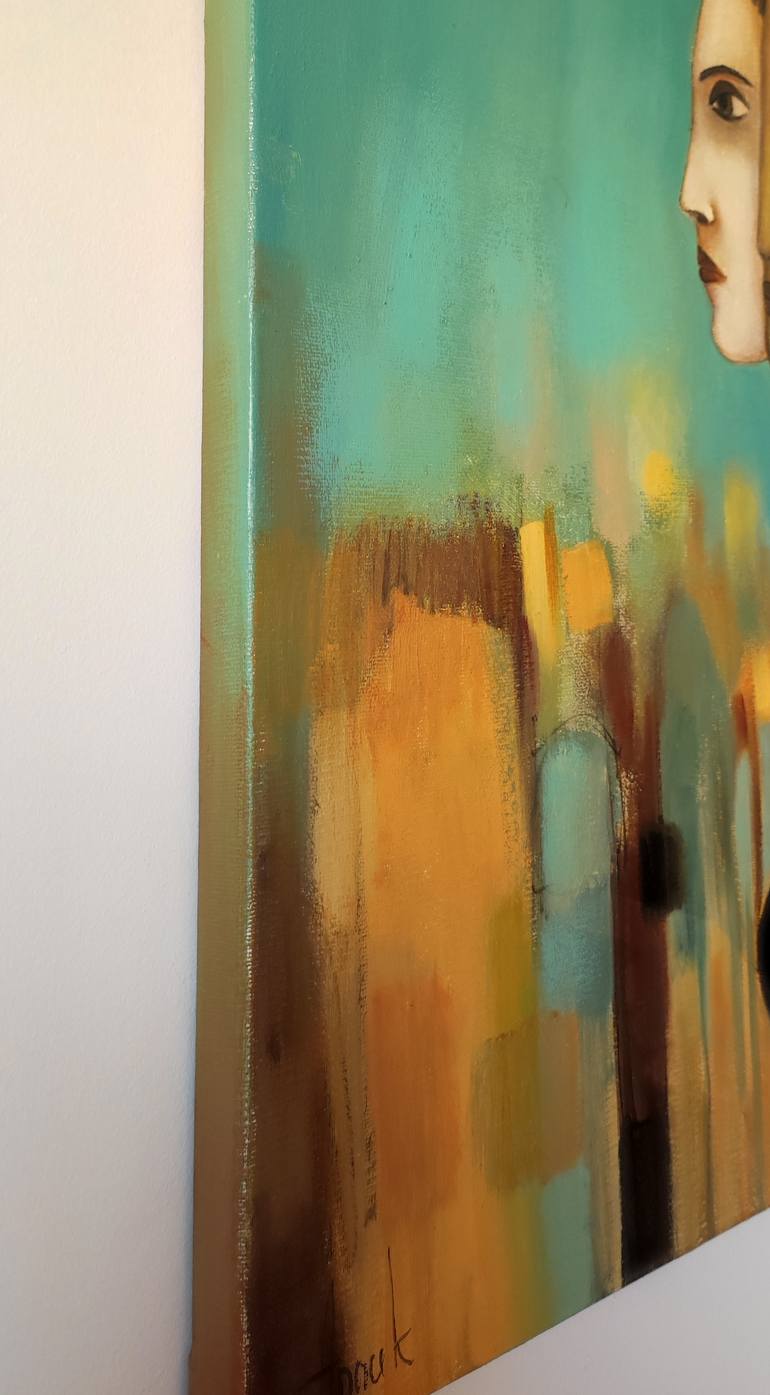 Original Contemporary Women Painting by Anna Soghomonyan