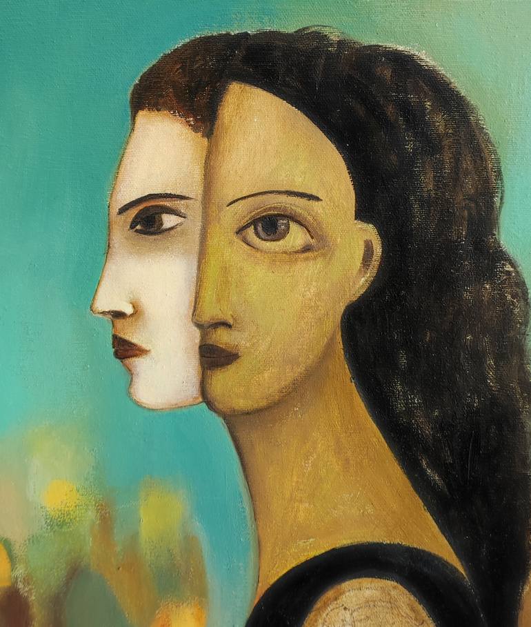 Original Contemporary Women Painting by Anna Soghomonyan