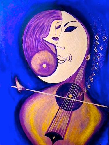 Print of Performing Arts Paintings by Arts Purple GDO