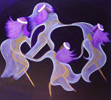 Print of Surrealism Fantasy Paintings by Arts Purple GDO