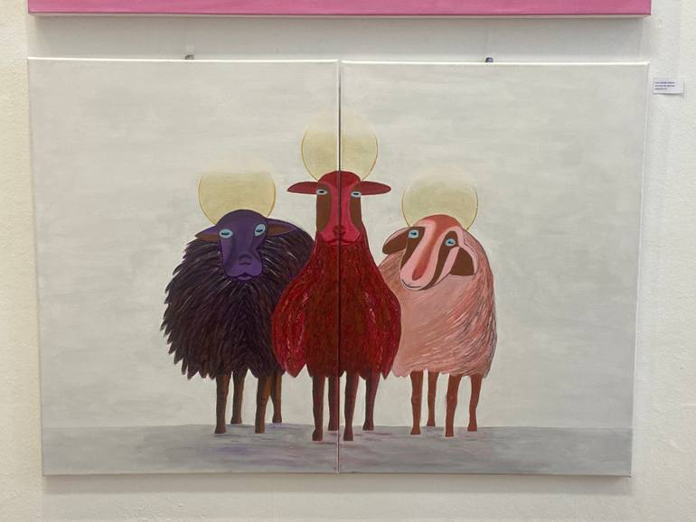 Original Contemporary Animal Painting by Alejandra Patricia