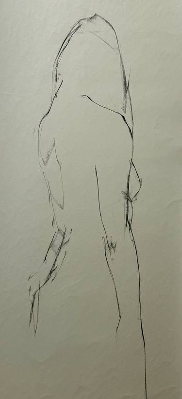 Original Classicism Nude Drawings by Jane du Brin