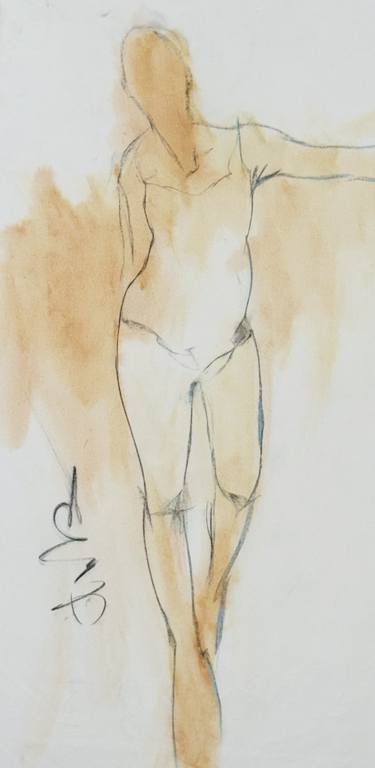 Print of Contemporary Fashion Drawings by Jane du Brin