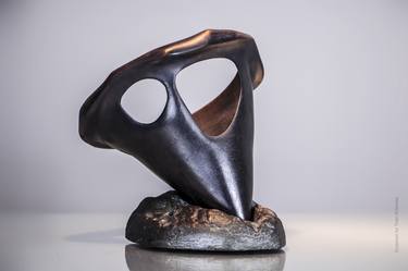 Original Conceptual Abstract Sculpture by Theo Willemse