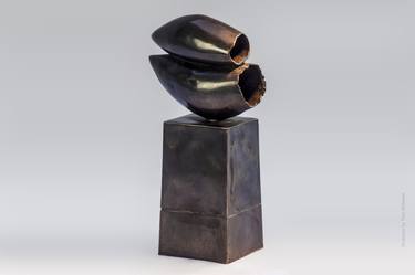 Original Conceptual Abstract Sculpture by Theo Willemse