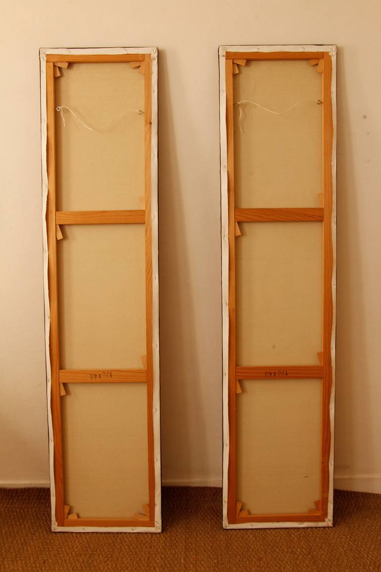 Original Figurative Nude Painting by Myriam Feuilloley