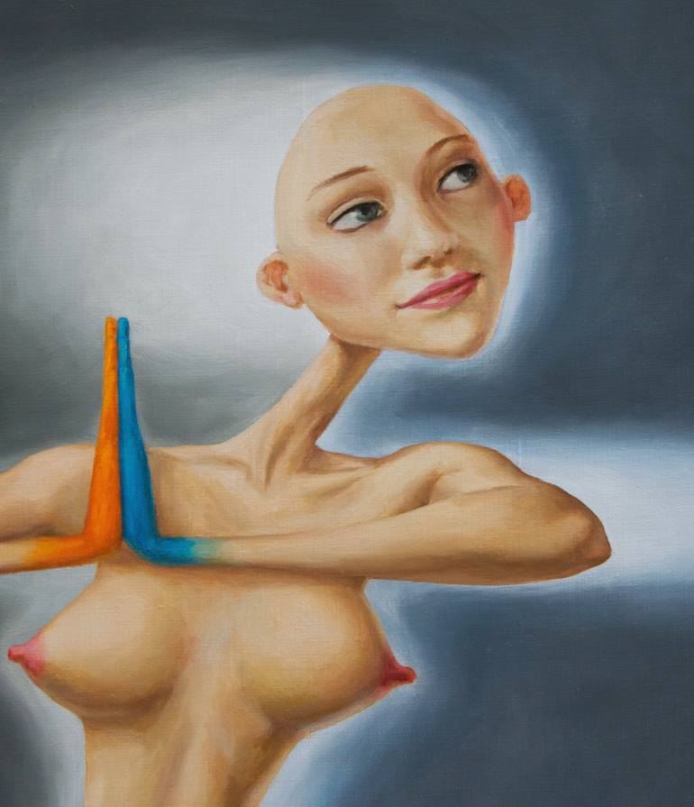 Original Contemporary Health & Beauty Painting by Myriam Feuilloley