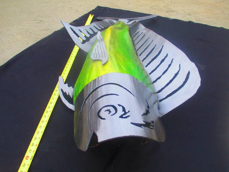 Original Art Deco Animal Sculpture by Travis Bodle