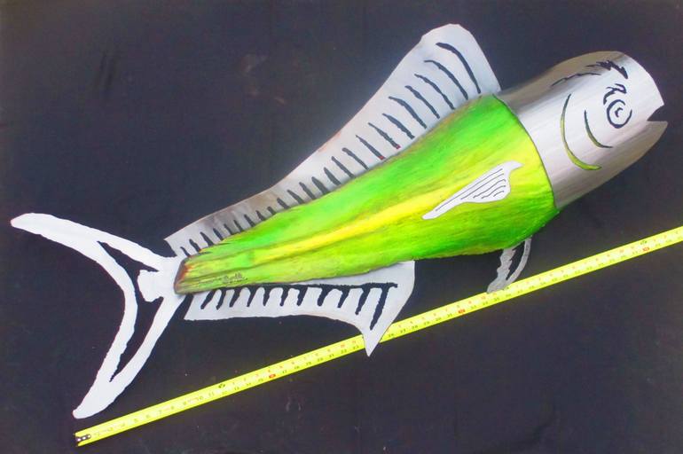 Original Art Deco Animal Sculpture by Travis Bodle
